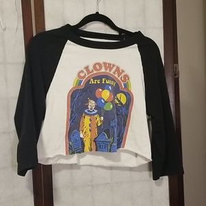 spooky crop top 5/$35